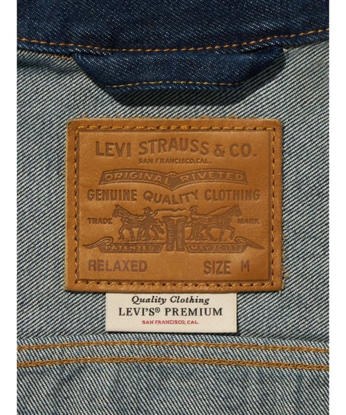 Levi's（リーバイス）の「Levi's/リーバイス TYPEⅡトラッカージャケット（デニムジャケット・メンズ・ダークインディゴブルー・S/XL/L/M）」の13枚目の写真