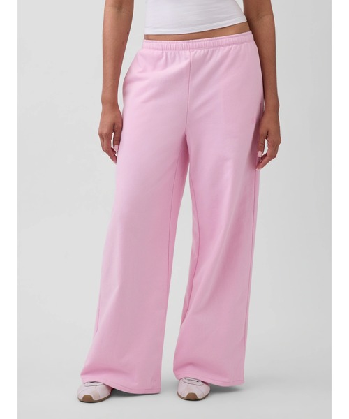 GAP(ギャップ)の「フレンチテリー GAP1969ロゴ バギースウェットパンツ(スウェットパンツ・レディース・ブラック/グレー/ブルー/ピンク・S/M/L/XS/XXS)」の9枚目の写真