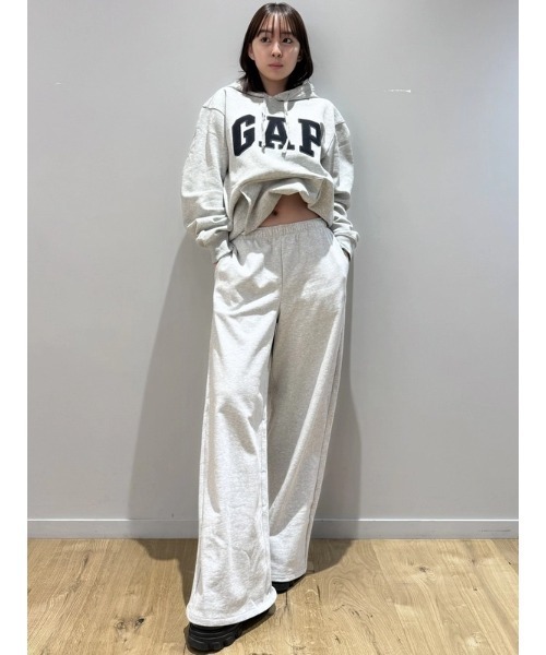 GAP(ギャップ)の「フレンチテリー GAP1969ロゴ バギースウェットパンツ(スウェットパンツ・レディース・ブラック/グレー/ブルー/ピンク・S/M/L/XS/XXS)」の21枚目の写真