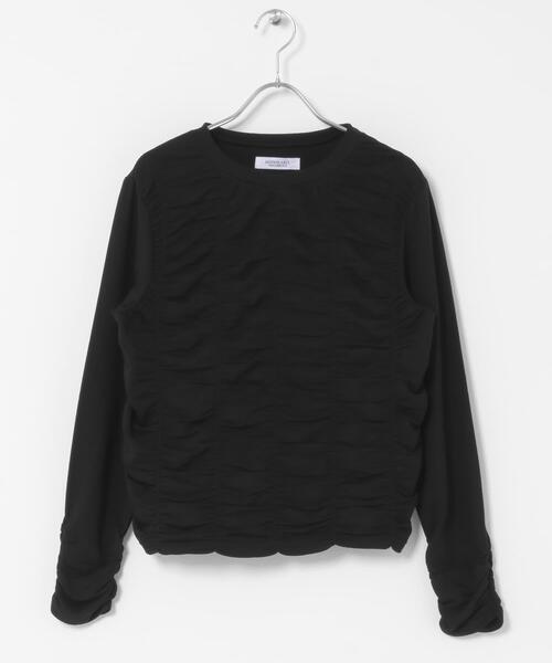 URBAN RESEARCH Sonny Label(アーバンリサーチサニーレーベル)の「シャーリングデザインプルオーバー(Tシャツ/カットソー・レディース・ブラック/オフホワイト・FREE)」の19枚目の写真