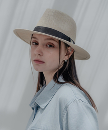 HARDCORE HAPPINESS（ハードコアハピネス）の「ハピネスロゴフェドラ_アイボリー（ハット）」