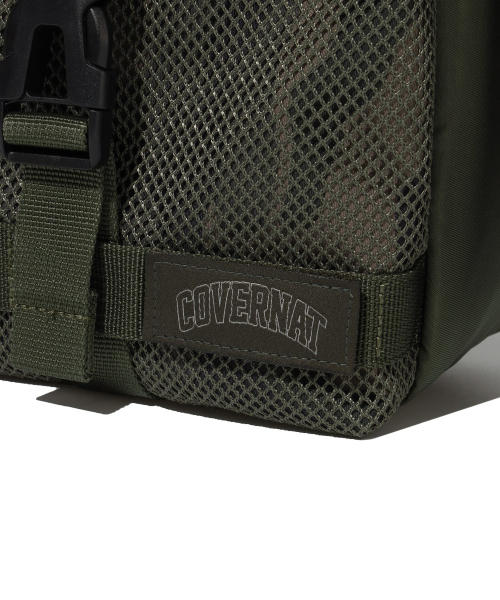 COVERNAT(カバーナット)の「コーデュラアーチロゴウェビングミディアムクロスバッグオリーブ(メッセンジャーバッグ・レディース・その他・FREE)」の5枚目の写真