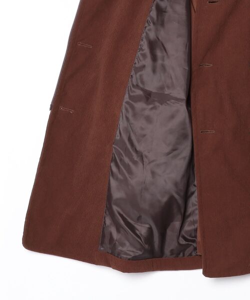 MOUNTAIN RESEARCH(マウンテンリサーチ)の「【MOUNTAIN RESEARCH】マウンテンリサーチ A Coat(ピーコート・メンズ・ブラウン・SMALL)」の3枚目の写真