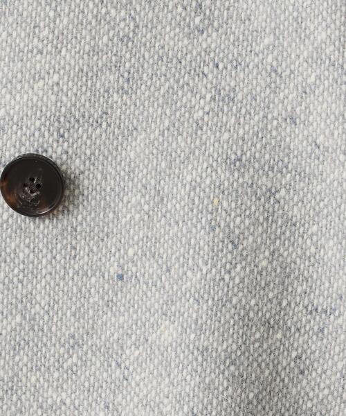 UNTITLED（アンタイトル）の「【スタンドカラー/オンオフ使える】クラシカルツイードコート（その他アウター・レディース・キャメル/ライトグレー/ブラック・01/00/50/48/46/44/04/03/02）」の9枚目の写真