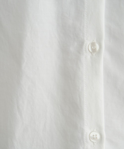 ikka（イッカ）の「襟フリルリボン2WAYブラウス（シャツ/ブラウス・レディース・オフホワイト/グレイッシュベージュ/ライトグリーン/ライトグレー/ブルー・M/L/S）」の14枚目の写真