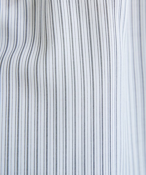 ikka（イッカ）の「襟フリルリボン2WAYブラウス（シャツ/ブラウス・レディース・オフホワイト/グレイッシュベージュ/ライトグリーン/ライトグレー/ブルー・M/L/S）」の15枚目の写真