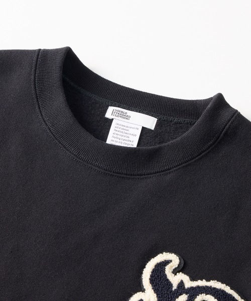 DOUBLE STANDARD CLOTHING(ダブルスタンダードクロージング)の「Dワッペン 裏起毛プルオーバー(WEB限定)(スウェット・レディース・ブラック/グレー・FREE)」の13枚目の写真