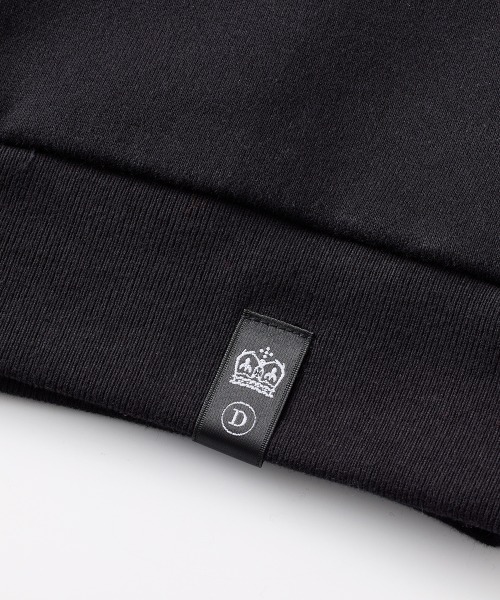 DOUBLE STANDARD CLOTHING(ダブルスタンダードクロージング)の「Dワッペン 裏起毛プルオーバー(WEB限定)(スウェット・レディース・ブラック/グレー・FREE)」の15枚目の写真