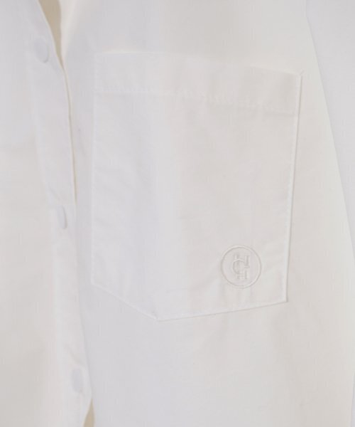 HARDCORE HAPPINESS（ハードコアハピネス）の「COTTON LOGO POCKET SHIRTS_WHITE（シャツ/ブラウス・レディース・その他・FREE）」の5枚目の写真