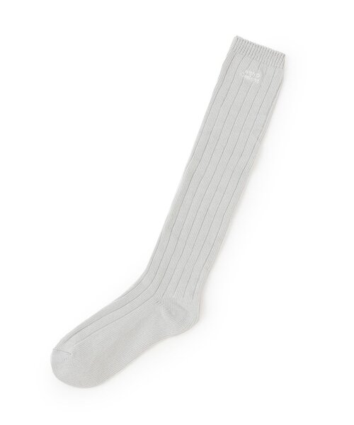 LOVETOXIC（ラブトキシック）の「ロゴカラールーズソックス（ソックス/靴下・キッズ・グレー/イエロー/サックスブルー/ブラック/オフホワイト・F）」の6枚目の写真