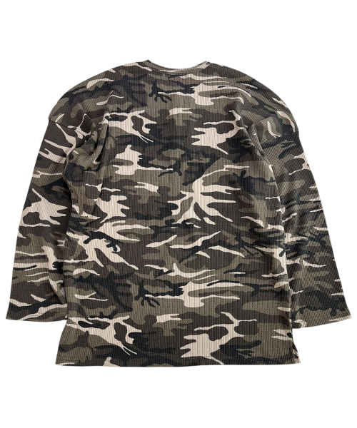 SK8ER ROCK(スケーターロック)の「Double Cross Camouflage Henley Neck T-shirt ((Beige))(Tシャツ/カットソー・レディース・その他・ONE SIZE)」の2枚目の写真