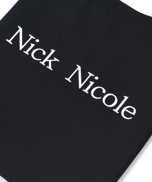 NICK&NICOLE(ニックアンドニコール)の「NICOLE CANVAS ECOBAG_BLACK(エコバッグ/サブバッグ・レディース・その他・ONE SIZE)」の2枚目の写真