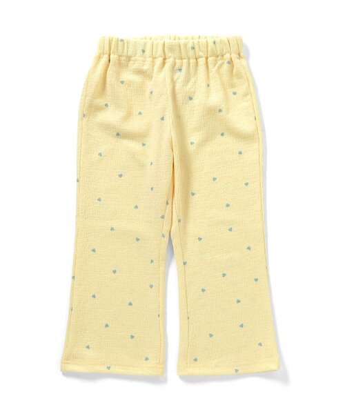 apres les cours（アプレレクール）の「ぽこぽこフレアレギンスパンツ_ジュニア対応（その他パンツ・キッズ・イエロー/サックスブルー/アイボリー・110/100/90/80/140/130/120）」の12枚目の写真