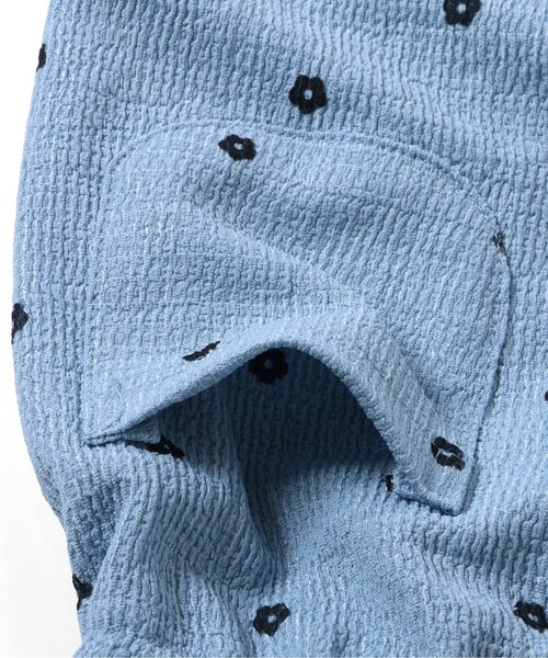 apres les cours（アプレレクール）の「ぽこぽこフレアレギンスパンツ_ジュニア対応（その他パンツ・キッズ・イエロー/サックスブルー/アイボリー・110/100/90/80/140/130/120）」の15枚目の写真