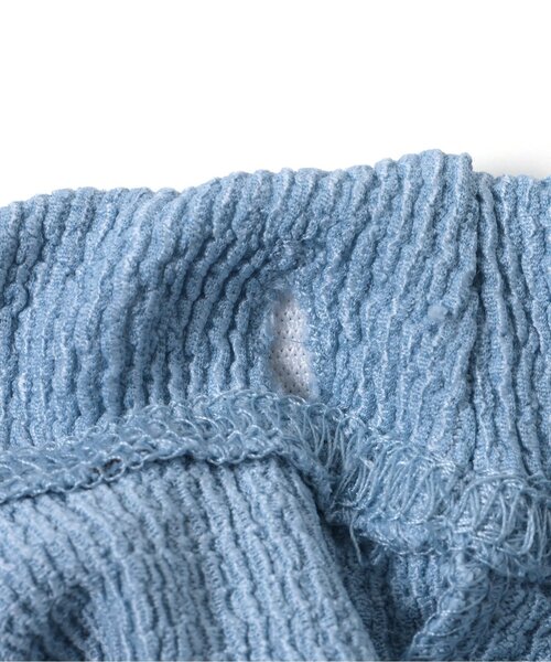 apres les cours（アプレレクール）の「ぽこぽこフレアレギンスパンツ_ジュニア対応（その他パンツ・キッズ・イエロー/サックスブルー/アイボリー・110/100/90/80/140/130/120）」の16枚目の写真