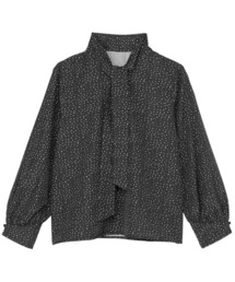 TOKYO SHIRTS | ボウタイ プリント ブラウス(シャツ/ブラウス)