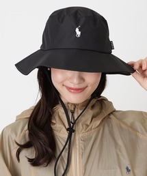 POLO RALPH LAUREN（ポロ ラルフ ローレン）の「遮光100％ 撥水 軽量 パラソルハット ポロポニー刺繍（ハット）」