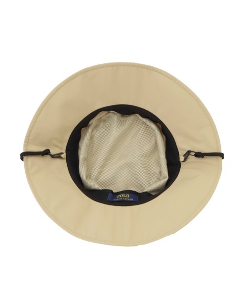 POLO RALPH LAUREN（ポロ ラルフ ローレン）の「遮光100％ 撥水 軽量 パラソルハット ポロポニー刺繍（ハット・レディース・ブラック/パープル/ベージュ/ネイビー・FREE）」の19枚目の写真