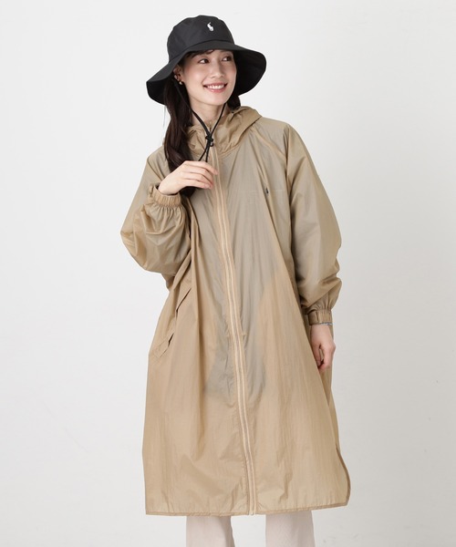 POLO RALPH LAUREN（ポロ ラルフ ローレン）の「遮光100％ 撥水 軽量 パラソルハット ポロポニー刺繍（ハット・レディース・ブラック/パープル/ベージュ/ネイビー・FREE）」の7枚目の写真