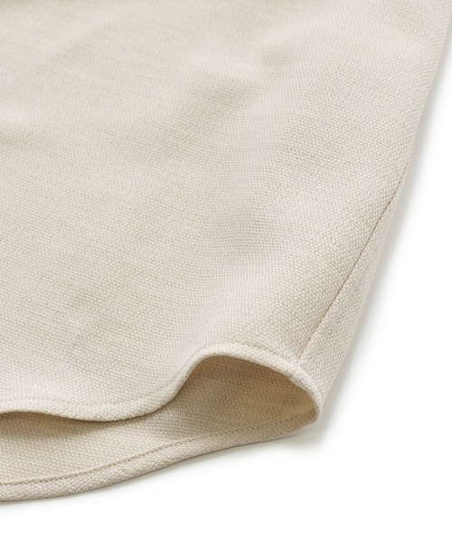 MEN'S BIGI（メンズビギ）の「ブッチャー七分袖シャツ＜ストレッチ/イージーケア/吸汗性/通気性＞（シャツ/ブラウス・メンズ・ブラウン/ブラック/ベージュ・04/03/02/01）」の17枚目の写真