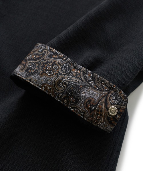 MEN'S BIGI（メンズビギ）の「ブッチャー七分袖シャツ＜ストレッチ/イージーケア/吸汗性/通気性＞（シャツ/ブラウス・メンズ・ブラウン/ブラック/ベージュ・04/03/02/01）」の14枚目の写真