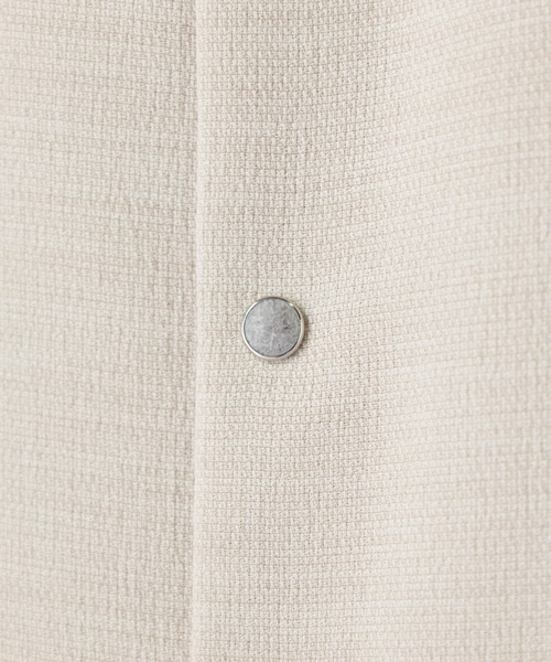 MEN'S BIGI（メンズビギ）の「ブッチャー七分袖シャツ＜ストレッチ/イージーケア/吸汗性/通気性＞（シャツ/ブラウス・メンズ・ブラウン/ブラック/ベージュ・04/03/02/01）」の15枚目の写真