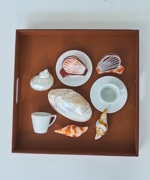 THEATRE PRODUCTS(シアタープロダクツ)の「ヘアクリップ SHELL(バレッタ/ヘアクリップ・レディース・ブラウン/アイボリー・FREE)」の5枚目の写真