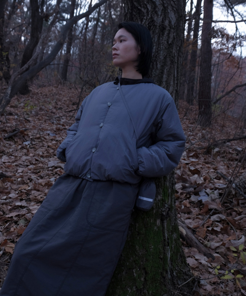 CHAMASPORTSLAB(チャマ スポーツラボ)の「CSL_Ongi Reversible Skirts_Black(スカート・レディース・ブラック・FREE)」の4枚目の写真