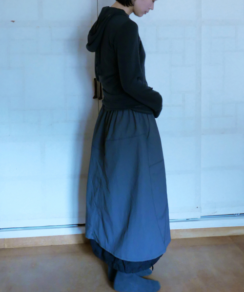 CHAMASPORTSLAB(チャマ スポーツラボ)の「CSL_Ongi Reversible Skirts_Black(スカート・レディース・ブラック・FREE)」の8枚目の写真
