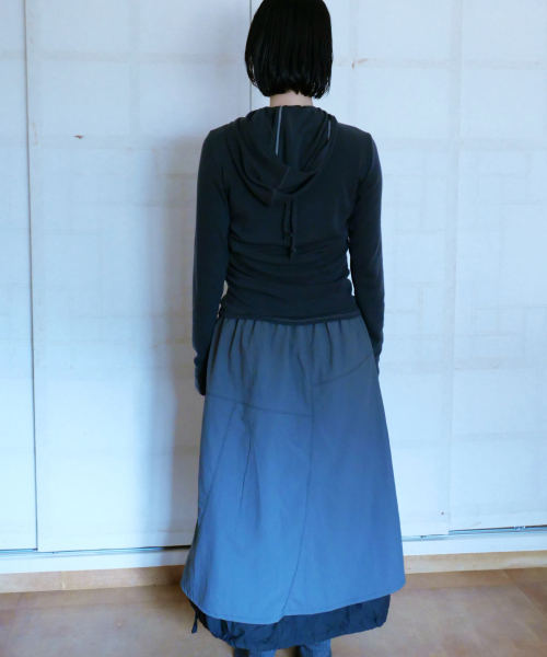 CHAMASPORTSLAB(チャマ スポーツラボ)の「CSL_Ongi Reversible Skirts_Black(スカート・レディース・ブラック・FREE)」の9枚目の写真