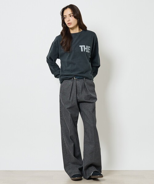 Wrangler（ラングラー）の「WEB限定【Wrangler / ラングラー】WRANCHER DENIM WIDE/ランチャー デニムフレアーワイドパンツ/ユニセックス（その他パンツ・メンズ・ブルー/ブラック/ネイビー・S/L/M）」の10枚目の写真