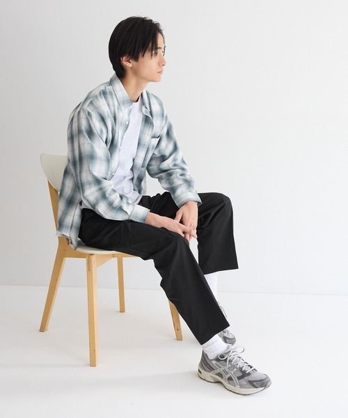 coca(coca)(コカ)の「SOLOTEX(R)使用ソロテックスストレートパンツ(その他パンツ・メンズ・ネイビー/ブラック・L/XL/M)」の9枚目の写真