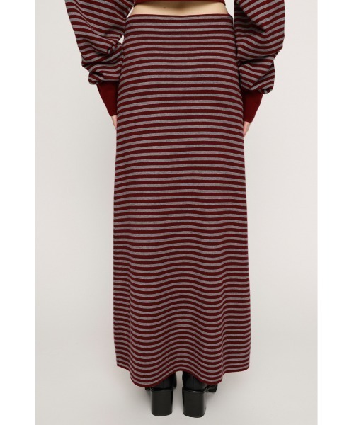 SLY(スライ)の「RELAXY KNIT LONG SK リラクシィーニットロングスカート 春服(スカート・レディース・ブラック系その他2/レッド系その他/杢グレー・FREE)」の14枚目の写真