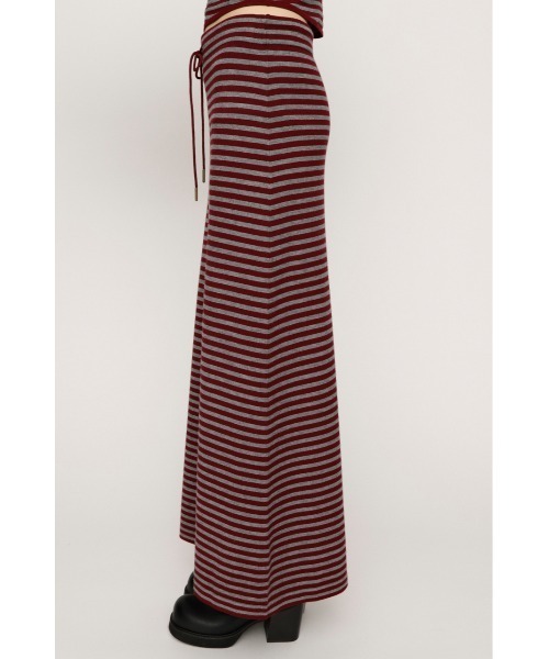 SLY(スライ)の「RELAXY KNIT LONG SK リラクシィーニットロングスカート 春服(スカート・レディース・ブラック系その他2/レッド系その他/杢グレー・FREE)」の13枚目の写真