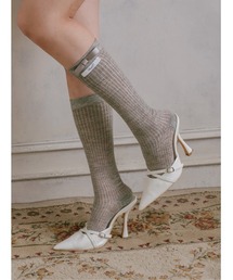 Darich（ダーリッチ）の「リボンネームシアーソックス（ソックス/靴下）」