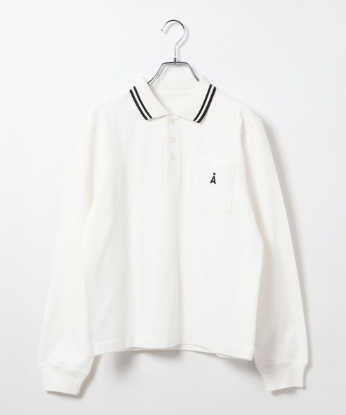 ALAND(エーランド)の「【UNISEX】ALAND/Aロゴカノコポロロングスリーブ(ポロシャツ・レディース・ブラック/ホワイト・SMALL/LARGE)」の19枚目の写真