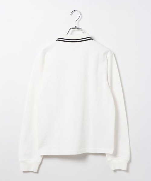 ALAND(エーランド)の「【UNISEX】ALAND/Aロゴカノコポロロングスリーブ(ポロシャツ・レディース・ブラック/ホワイト・SMALL/LARGE)」の21枚目の写真