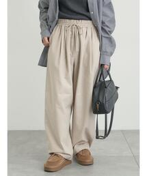 Samansa Mos2 | イージーカーブスラックス(その他パンツ)