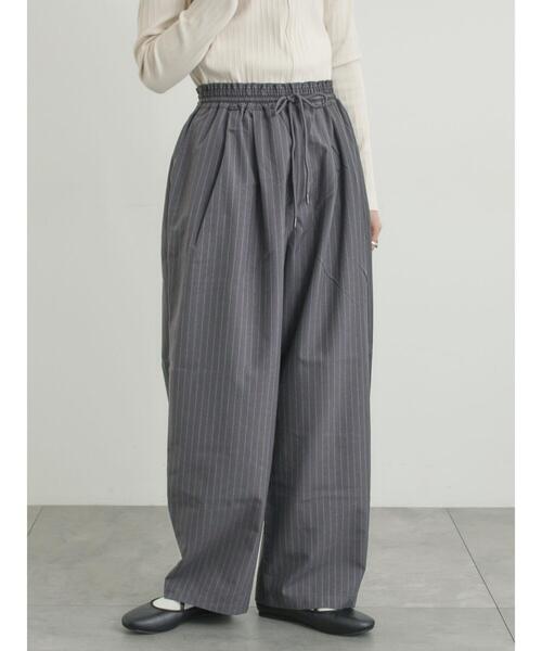 Samansa Mos2(サマンサ モスモス)の「イージーカーブスラックス(その他パンツ・レディース・グレー/ブラック/ライトベージュ・L/M)」の21枚目の写真