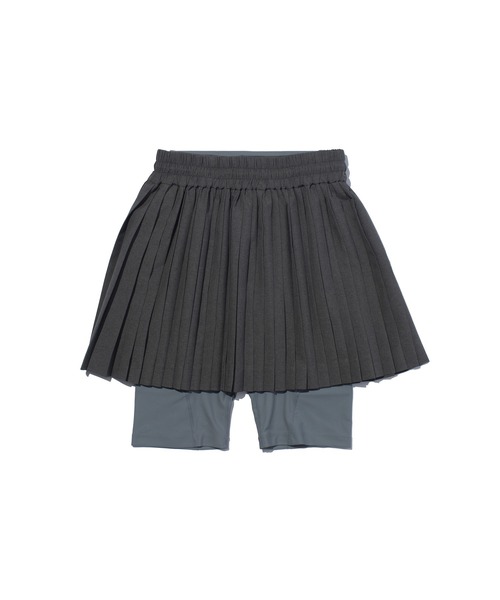 F/CE. （エフシーイー）の「F/CE. ARC PLEAT SKIRT / エフシーイー アーク プリーツ スカート（スカート・レディース・ブラック/グレー・SMALL）」の4枚目の写真