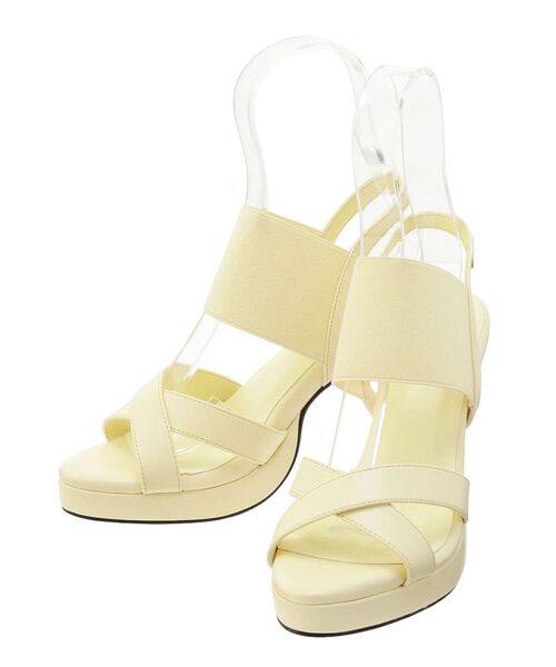 EATME（イートミー）の「クロスサンダル（サンダル・レディース・ブラック/アイボリー/イエロー・SMALL/LARGE/MEDIUM）」の3枚目の写真