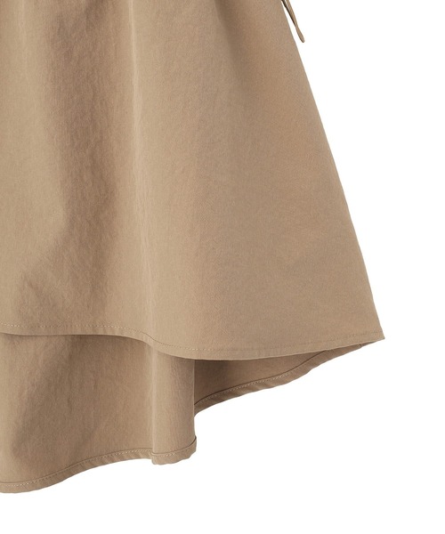 Green　Parks（グリーンパークス）の「【楽しゃれUV】ドロストフレアベスト（ベスト・レディース・カーキ/ブラック/ベージュ・FREE）」の9枚目の写真