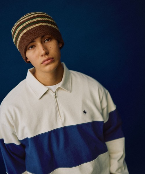 POLO BCS(ポロ ビーシーエス)の「【POLO British Country Spirit】ハーフジッププルオーバー(Tシャツ/カットソー・メンズ・アイボリー/グリーン/ネイビー・LARGE/MEDIUM)」の14枚目の写真