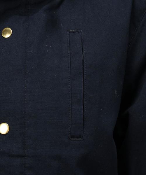 green label relaxing（グリーンレーベルリラクシング）の「CB C 2WAY デッキパーカー ◆（ブルゾン・レディース・ベージュ/ネイビー/イエロー・38/40）」の14枚目の写真