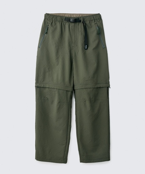 WILD THINGS(ワイルドシングス)の「ゲッコーコンバーチブルシアーパンツ│GECKO CONVERTIBLE SEER PANTS(その他パンツ・メンズ・グリーン系その他3/ブラック/ライトイエロー/ブラウン・M/S/XL/L)」の3枚目の写真