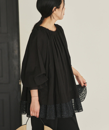 COTTON KHADI ブラウス