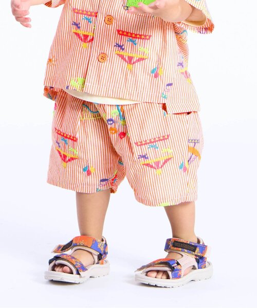 BIT'Z（ビッツ）の「遊園地刺繍パンツ（その他パンツ・キッズ・ブルー/オレンジ/ミント・120/110/100/95/90/80）」の3枚目の写真