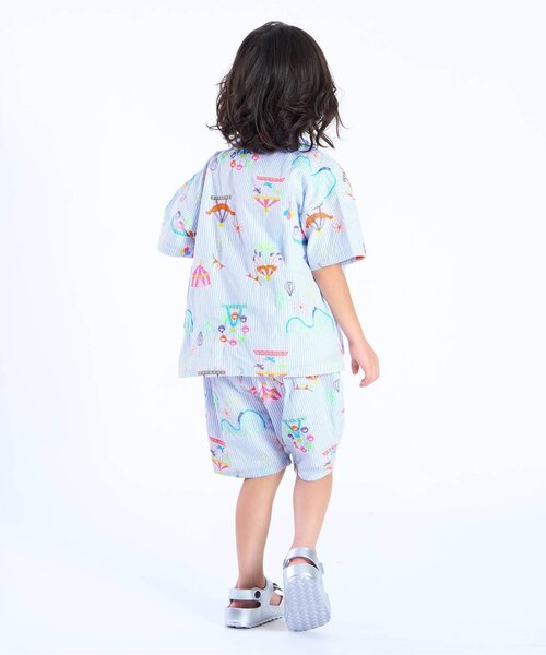 BIT'Z（ビッツ）の「遊園地刺繍パンツ（その他パンツ・キッズ・ブルー/オレンジ/ミント・120/110/100/95/90/80）」の20枚目の写真