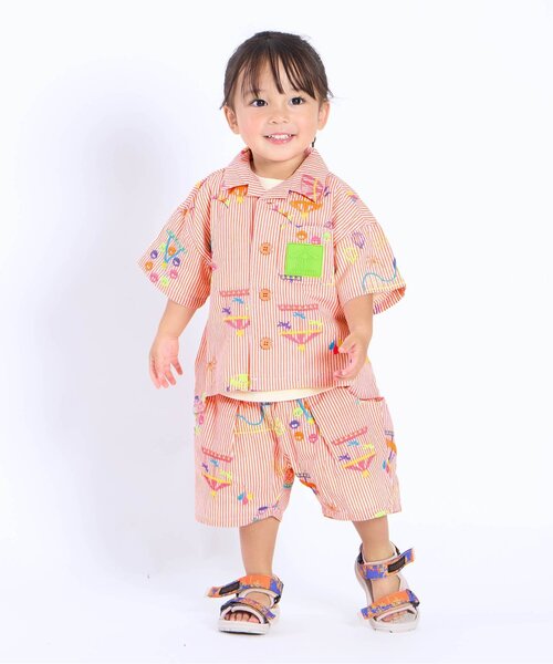 BIT'Z（ビッツ）の「遊園地刺繍パンツ（その他パンツ・キッズ・ブルー/オレンジ/ミント・120/110/100/95/90/80）」の17枚目の写真