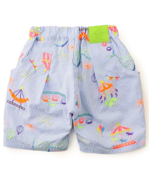 BIT'Z（ビッツ）の「遊園地刺繍パンツ（その他パンツ・キッズ・ブルー/オレンジ/ミント・120/110/100/95/90/80）」の9枚目の写真